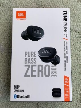 JBL Tune 130NC TWS True Wireless Noise Cancelling Earbuds (Black)